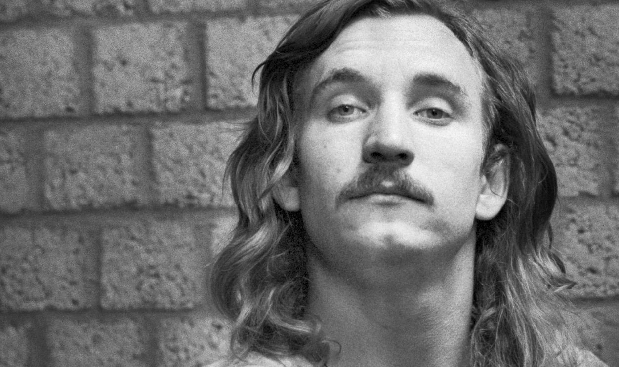 Joe Walsh of The Eagles, portrait, Amsterdam, Netherlands, 1975.