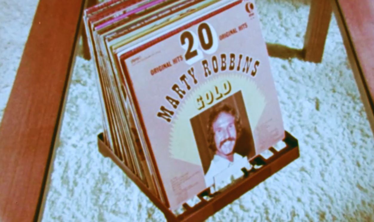 Screenshot from K-Tel Record Selector ad