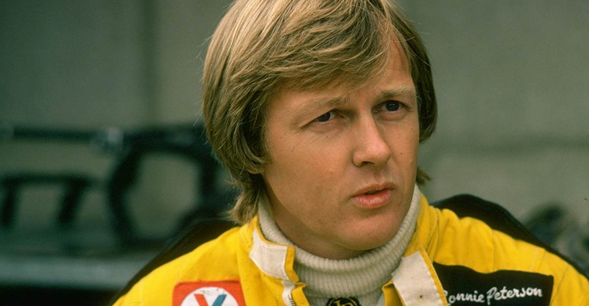 1978: Portrait of Lotus Ford driver Ronnie Peterson of Sweden