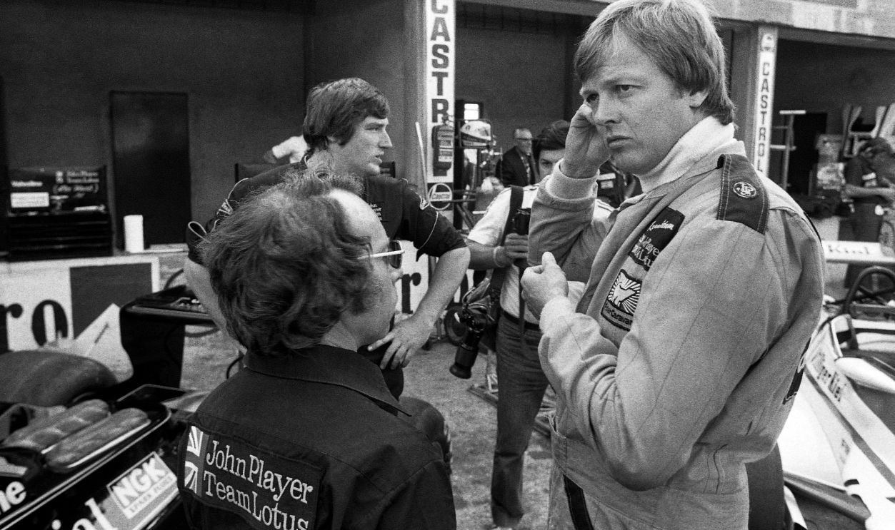The Swedish Formula One driver Ronnie Peterson during the Italian Grand Prix, Monza, September 10, 1978