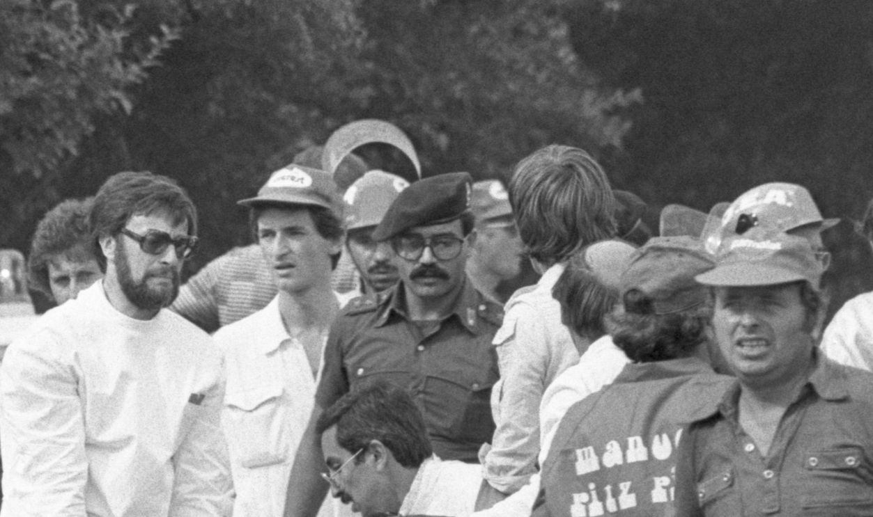 Ambulance attendants carry the body of Ronnie Peterson of Sweden from the track after he was injured in a fiery crash on the first turn of te Italian formula on Grand Prix. Peterson suffered broken legs and burns and Vitterie Brambilla of Italy suffered leg and head injuries as ten cars were involved in a chain reaction crash. The other drivers were unhurt.