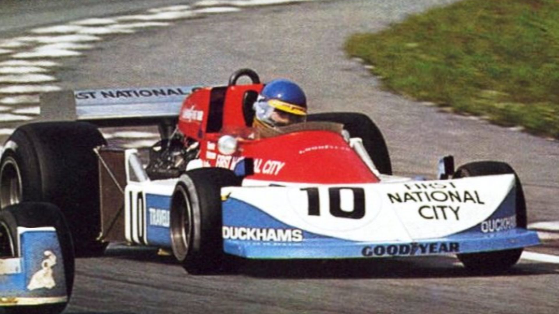 Ronnie Peterson driving a March-Ford at the 1976 Italian Grand Prix