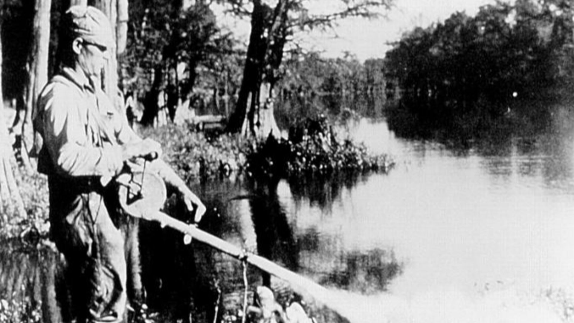 In 1958, The United States' National Malaria Eradication Program used an entirely new approach implementing DDT for spraying of mosquitoes.

DDT, first developed during the early stages of WWII, was very effective in combating vector-borne diseases such a