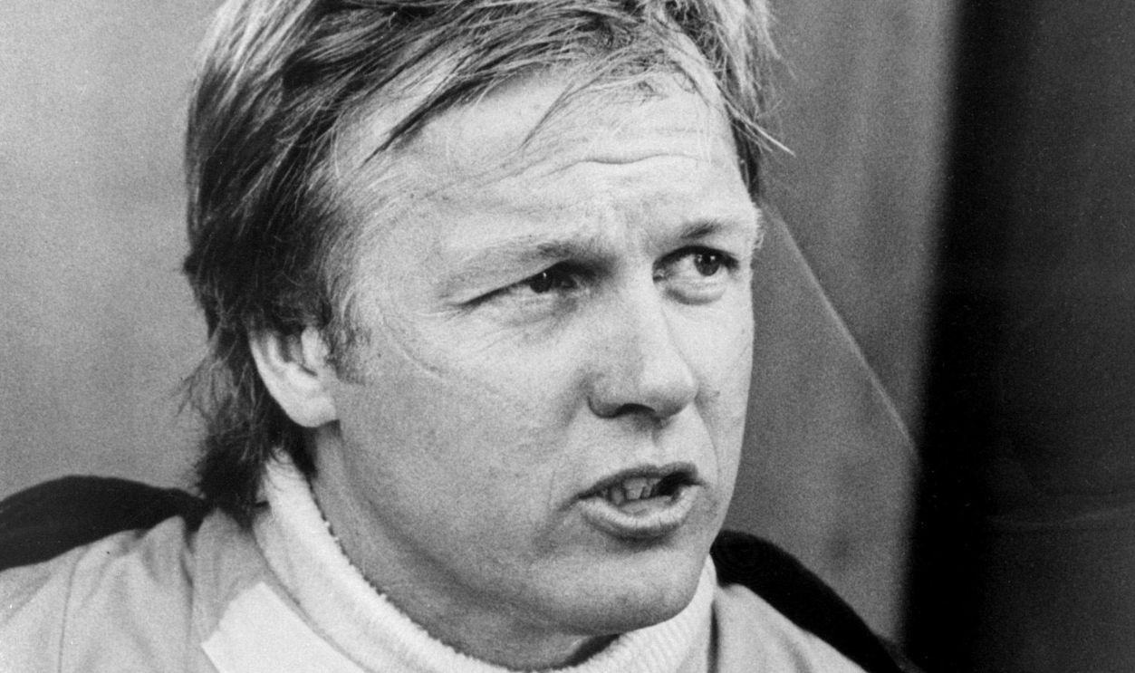 A photo of Formula 1 driver Ronnie Peterson, taken on September 10, 1978, in Monza (Italy) before the start of the Italian Grand Prix. He died on September 11 following the accident that occurred at the start of the race, involving him and nine other drivers.