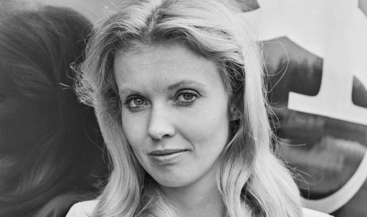 Barbro Edwardsson, the girlfriend of Swedish racing driver Ronnie Peterson, UK, May 1973.