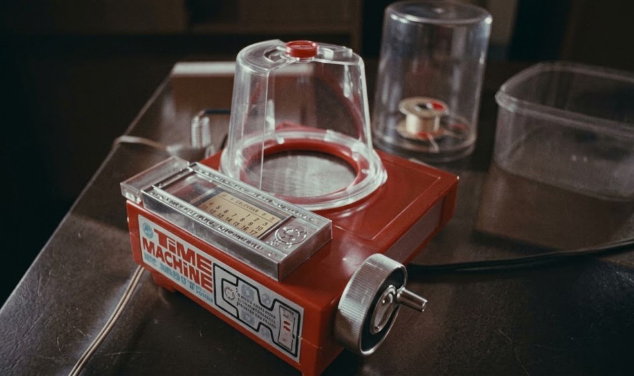 Screenshot from Strange Change Machine and Baby First Step commercials, Mattel Inc. (1960s)