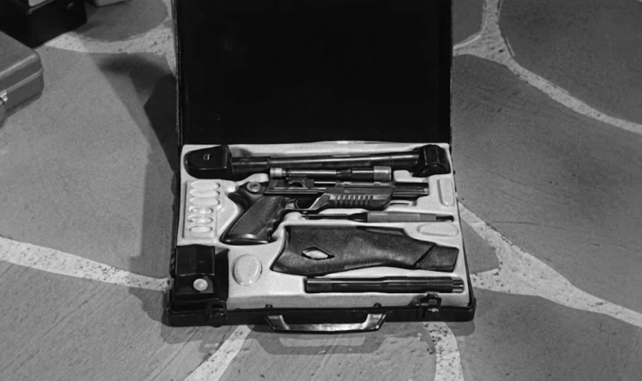 Screenshot from Secret Sam Spy Attaché Case commercial, Topper Toys (1964)