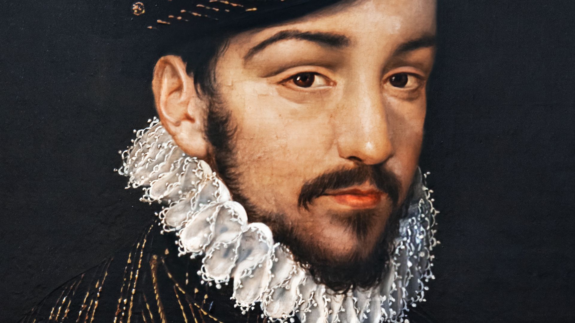 Portrait of Charles IX by François Clouet