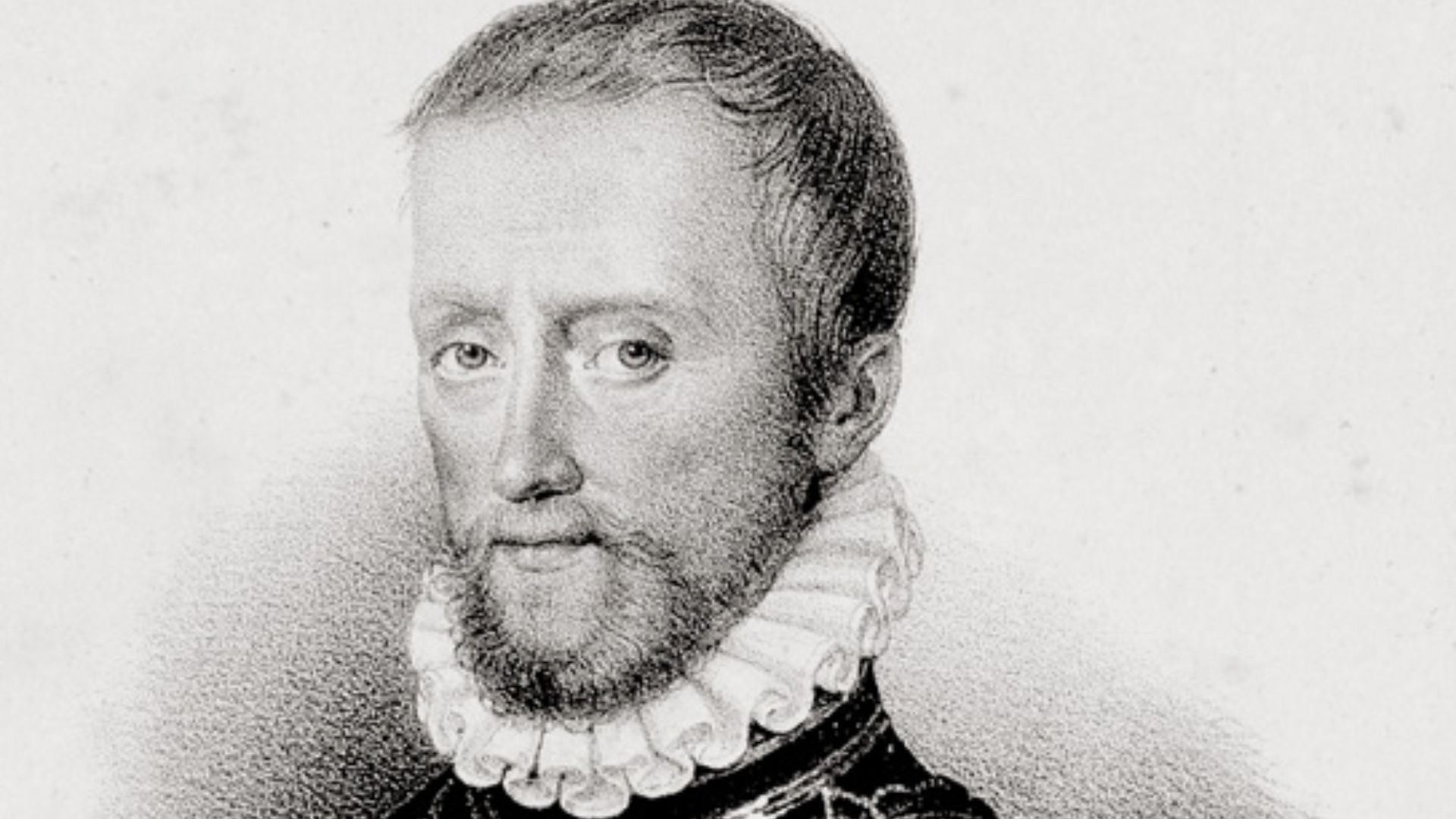 Portrait of Gaspard II de Coligny, French admiral