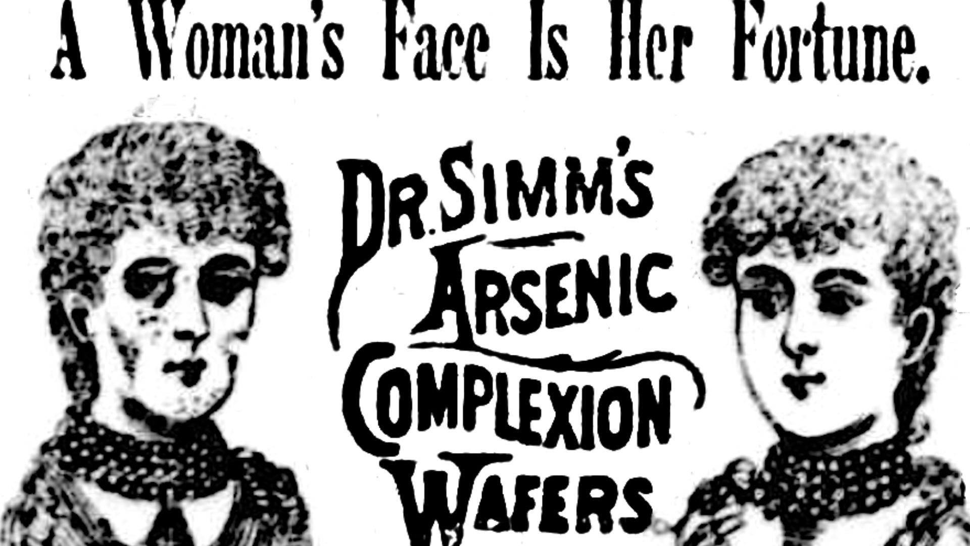 November 9, 1889 newspaper advertisement for