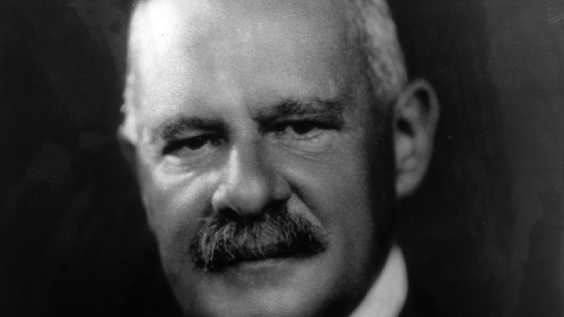 Cropped photograph of George Jay Gould, American financier and railroad executive.