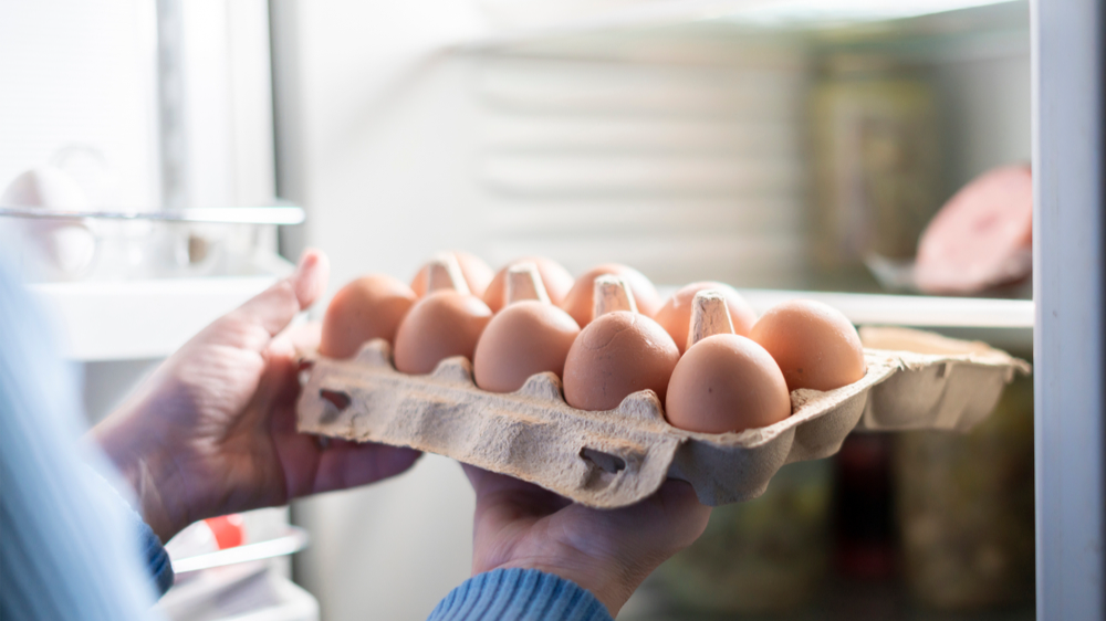 eggs in the fridge