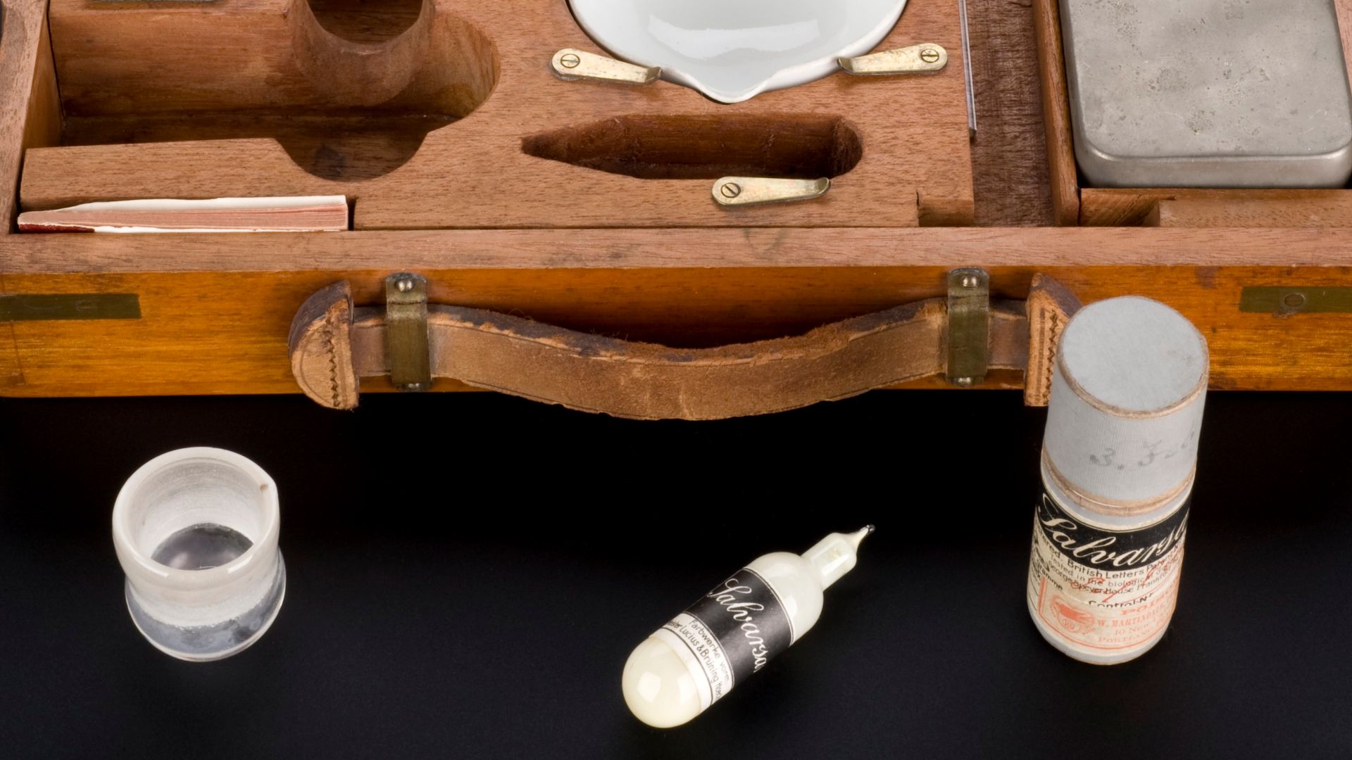 Salvarsan was a synthetic drug produced to treat the STI syphilis. The drug was developed by Paul Ehrlich (1854-1915), a German medical scientist, and his team in 1909 after three years of research. Ehrlich coined the phrase ‘magic bullet’ to describe thi