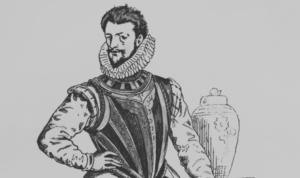 Henry I, Duke of Guise, French soldier and politician, 16th century (1882-1884). Henry of Lorraine, Duke of Guise (1550-1588) was one of the instigators of the St Bartholomew's Day Massacre, which began on 24 August 1572 and resulted in the murder of tens of thousands of French Protestants (Huguenots) by Catholic mobs. He founded the French Catholic League in 1576 with the objective of preventing the heir, the Protestant Henry of Navarre, from becoming king. Guise was assassinated by order of Henry III on 23 December 1588. A print from La France et les Français à Travers les Siècles, Volume III, F Roy editor, A Challamel, Saint-Antoine, 1882-1884.