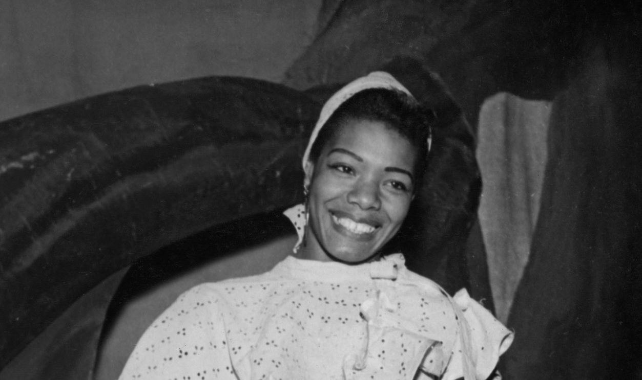 Irving Barnes And Maya Angelou