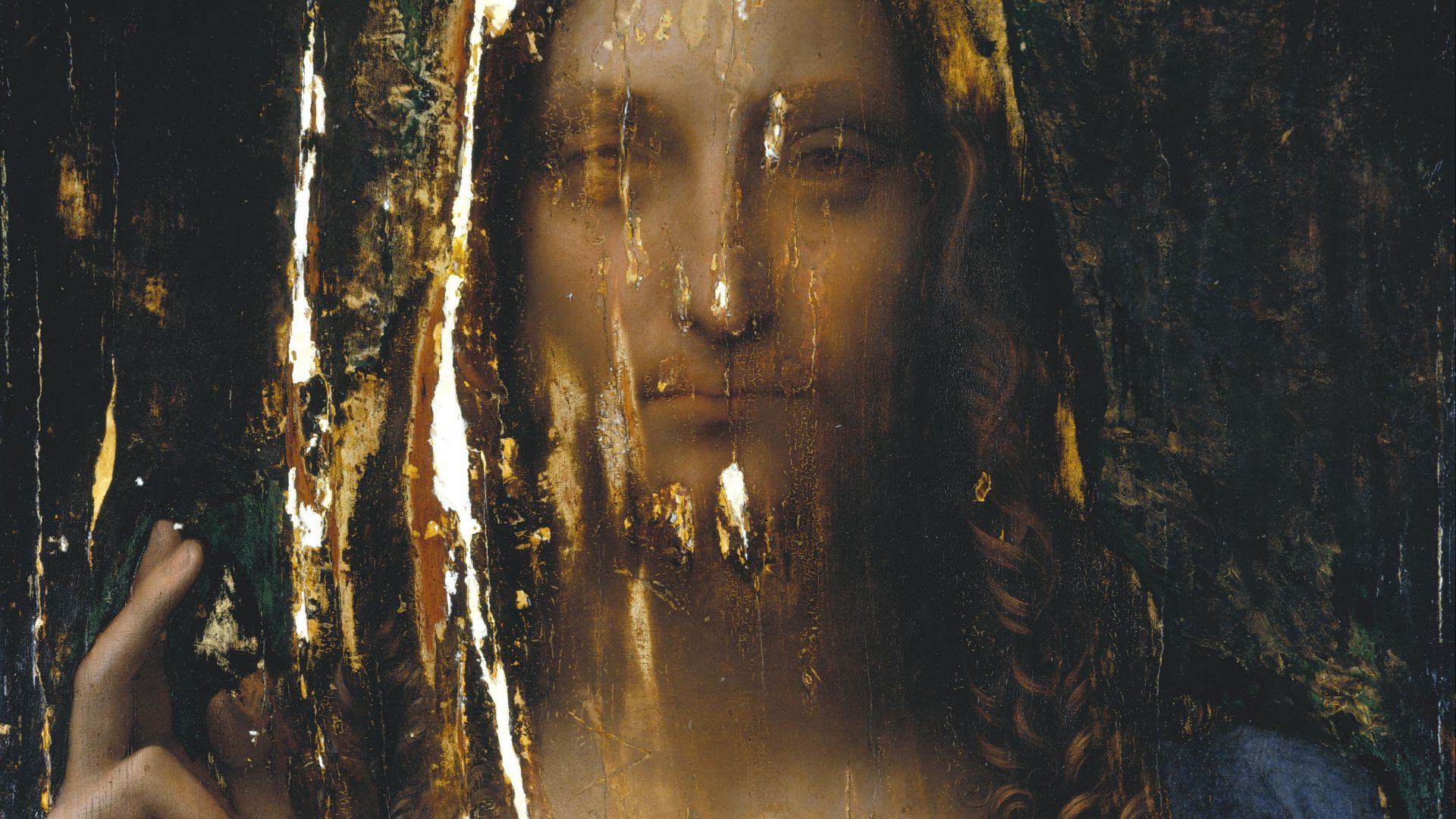 Salvator Mundi, 2006-07 photograph, after cleaning