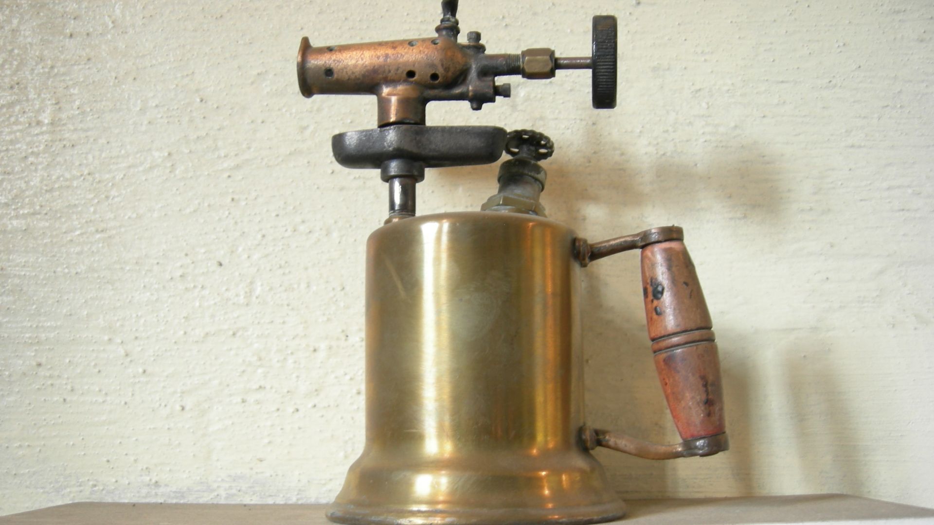 Old blowtorch, Georgetown PowerPlant Museum, Seattle, Washington, USA.