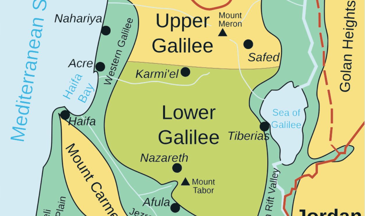Galilee Map