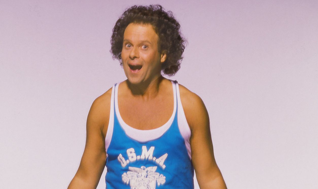 Actor Richard Simmons poses for a portrait in 1992 in Los Angeles, California.