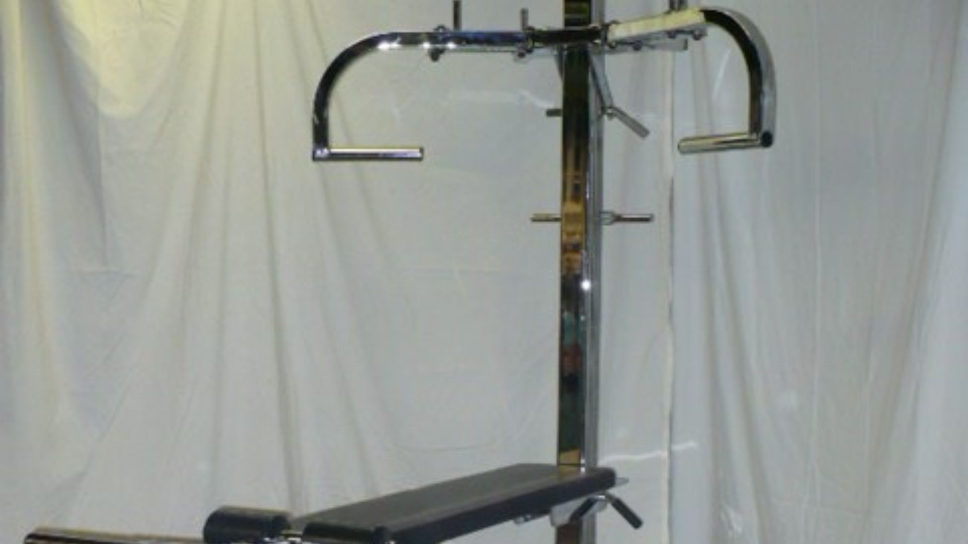 Rare Chrome Soloflex. One of only 10 made.