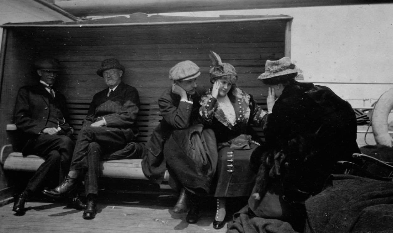 Titanic Survivors Aboard Carpathia.