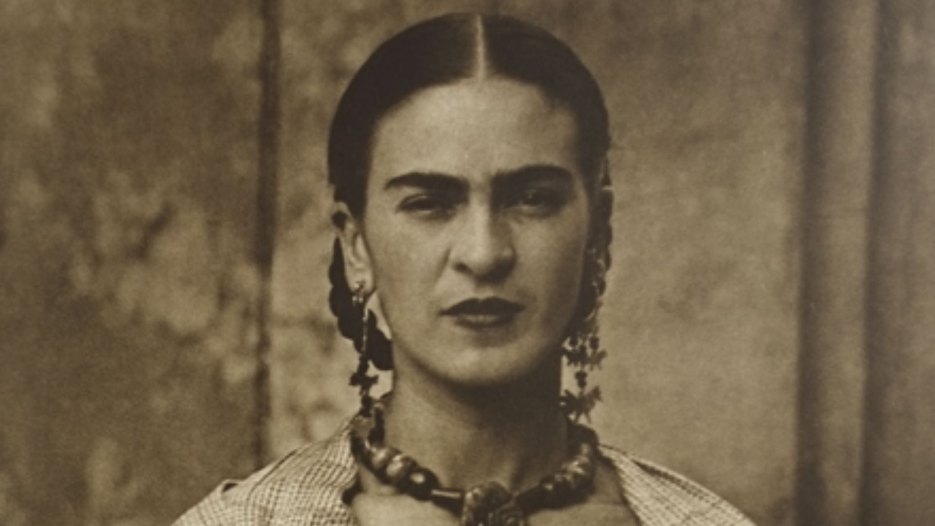 Portrait of Mexican painter, Frida Kahlo.
