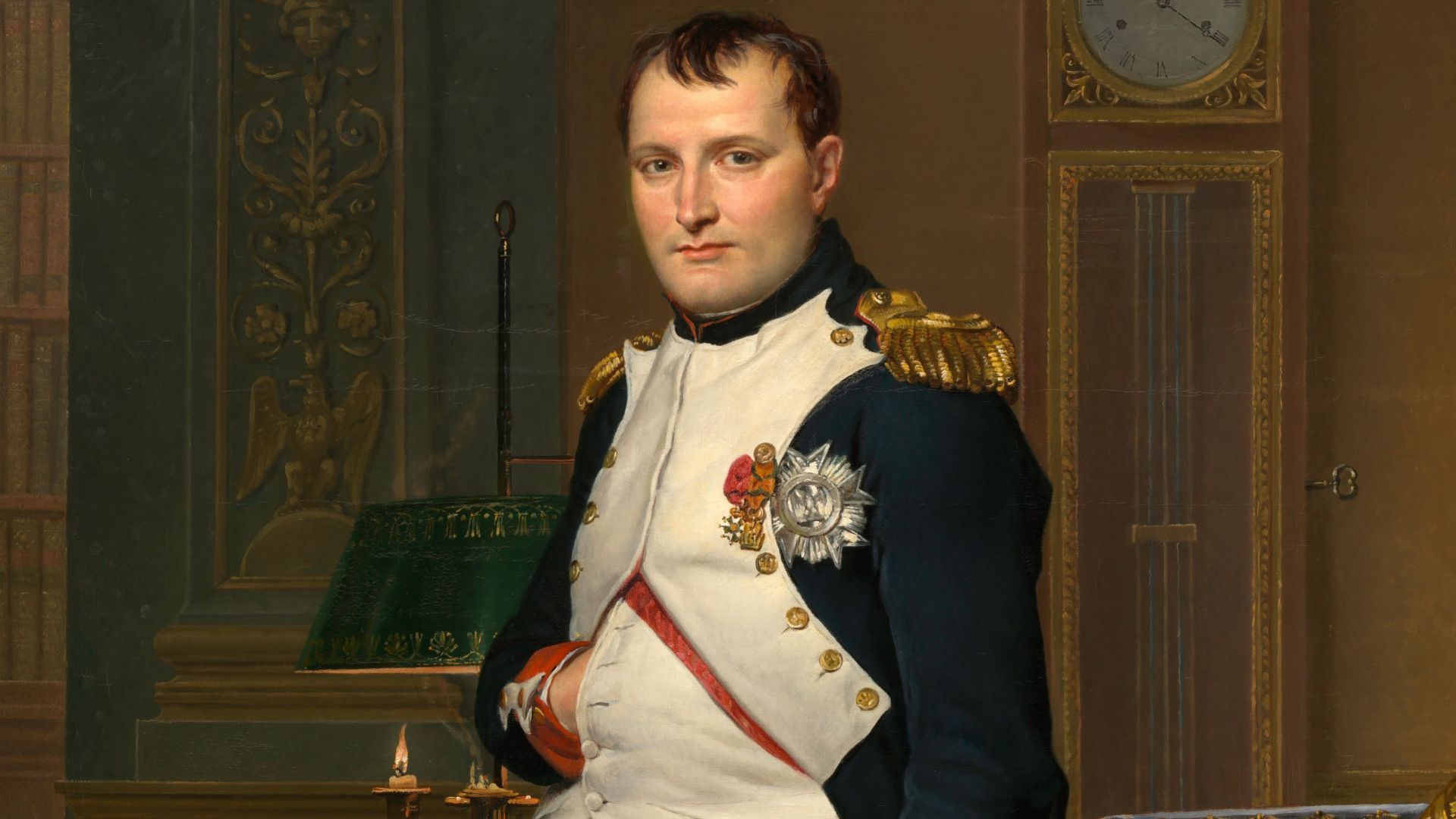 File:Jacques-Louis David - The Emperor Napoleon in His Study at the Tuileries - Google Art Project.jpg
