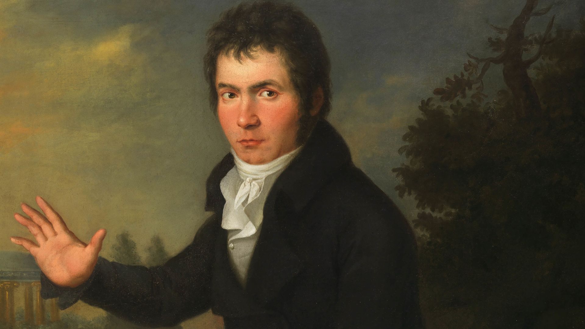 Josef Willibrord Mähler, Portrait of Ludwig van Beethoven, around 1804–1805, Sammlung Wien Museum