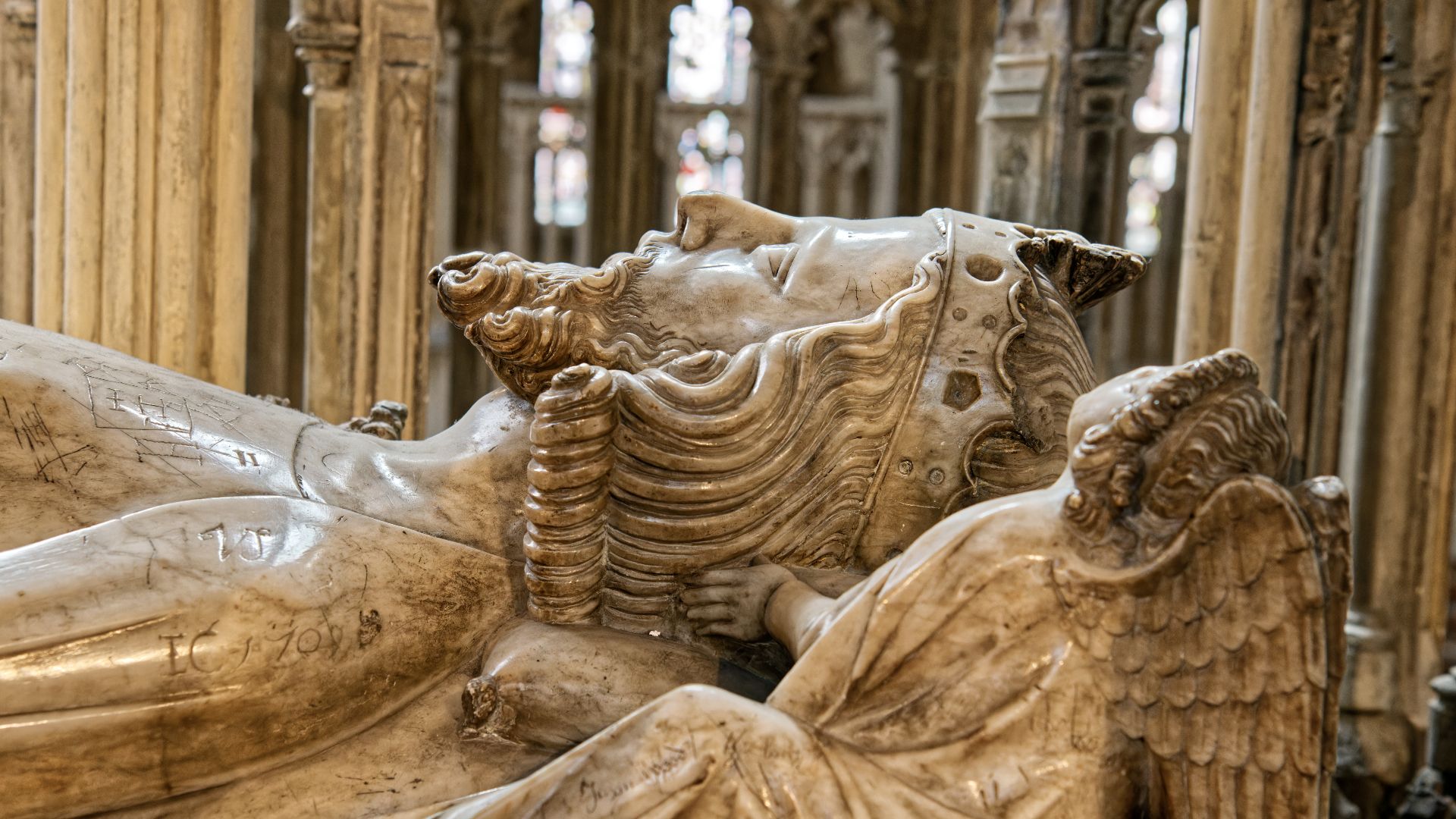Cathedral Church of St Peter and the Holy and Indivisible Trinity, Monument to Edward II of England, Gloucester