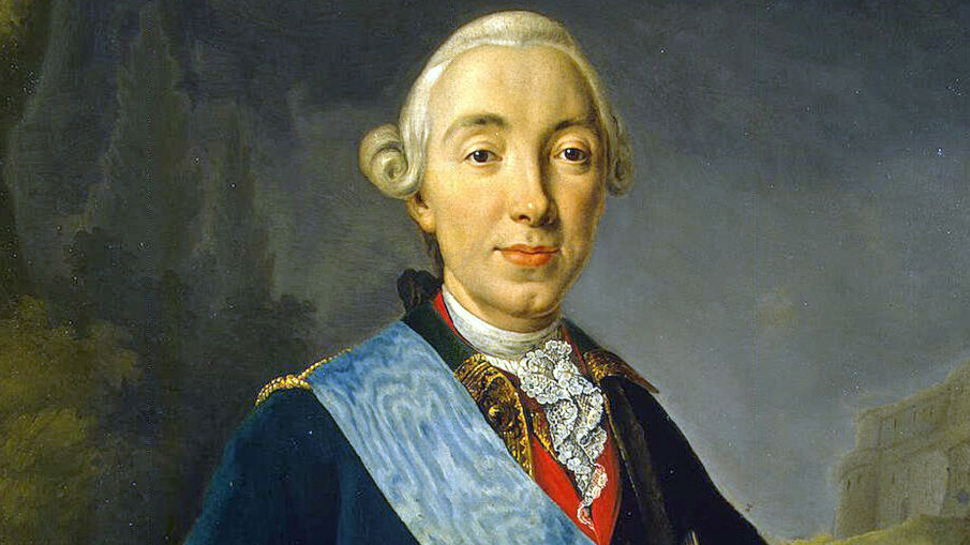 Пфанцельт (Пфандцельт, Фанцельт), Лукас Конрад. Портрет Петра III. Германия, 1761 г.