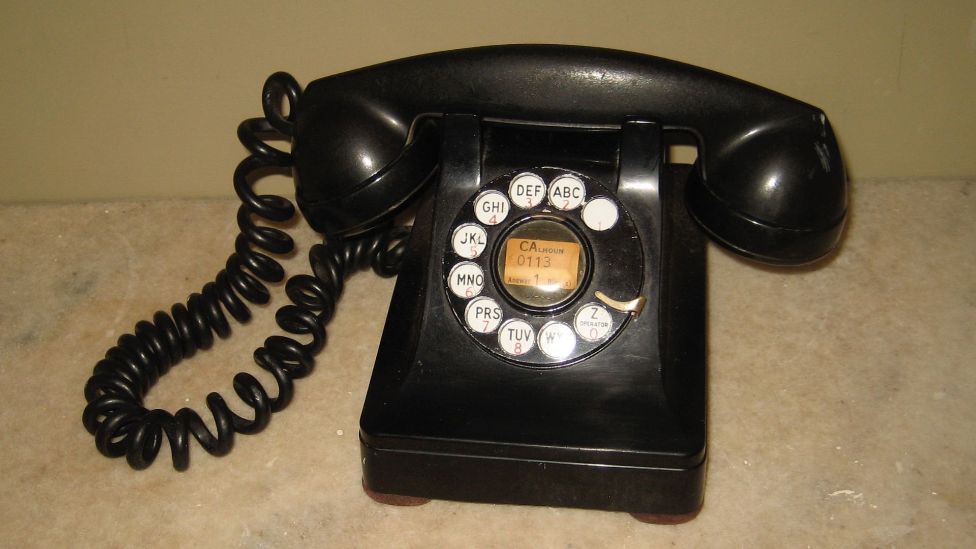 Rotary Dial Telephone New Orleans