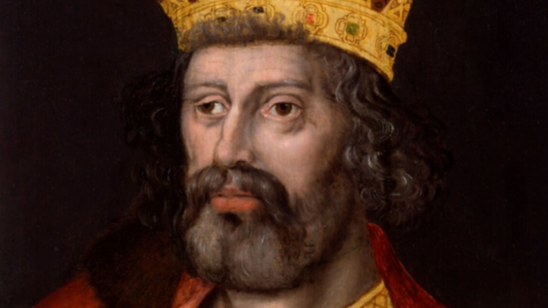 Per Art UK: King Henry III, unknown artist, 1590-1610, oil on panel, National Portrait Gallery, London.