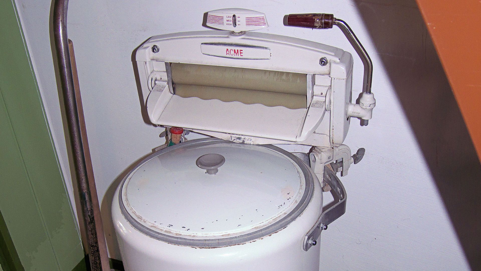 Wasmachine Ruton met wringer