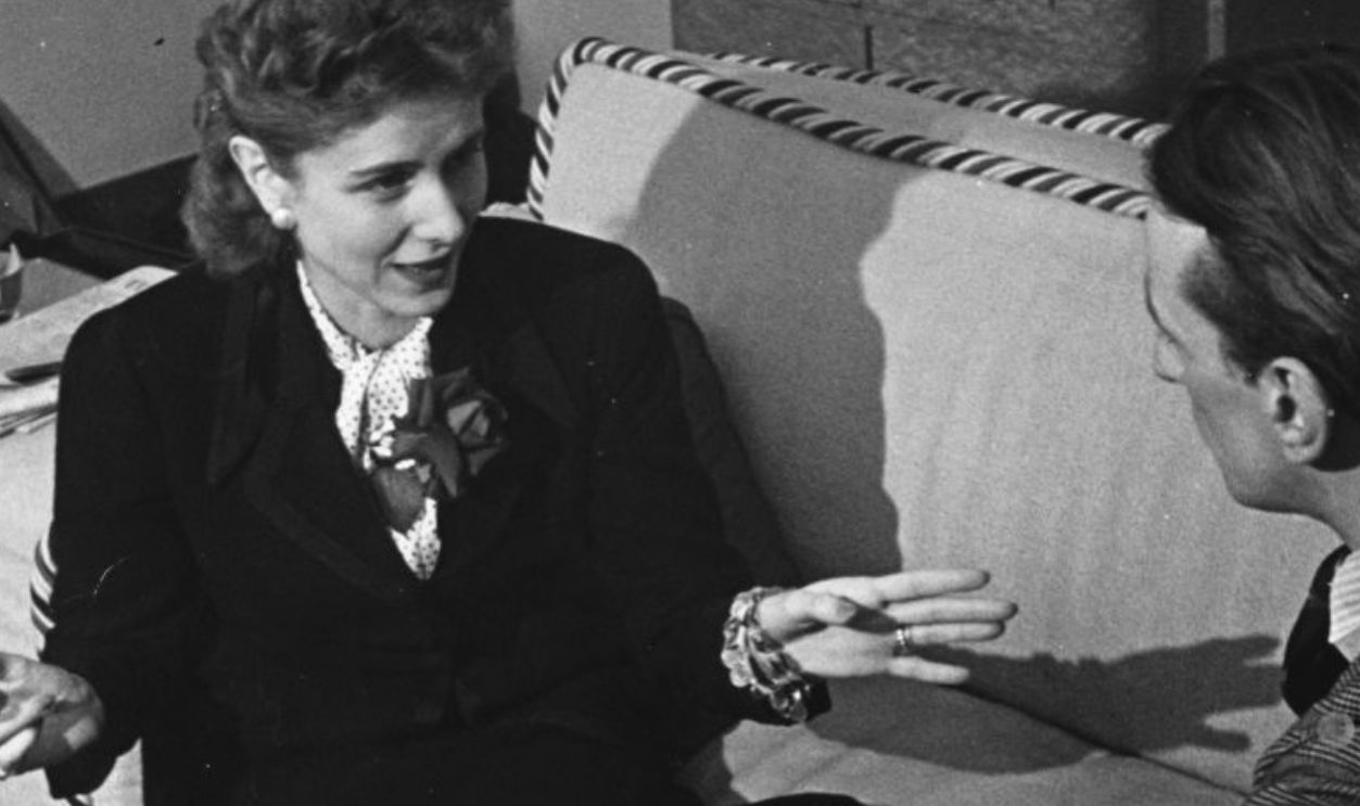 Journalist and dramatist Clare Booth Luce.
