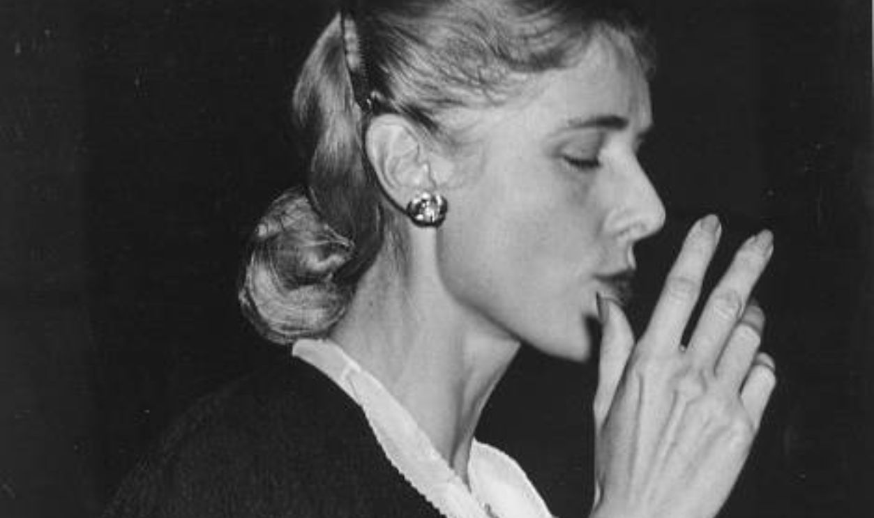 American politician and author Congresswoman Clare Boothe Luce (1903 - 1987) speaks at a New Jersey State Woman's Republican Club meeting, Newark, New Jersey, October 7, 1944. 