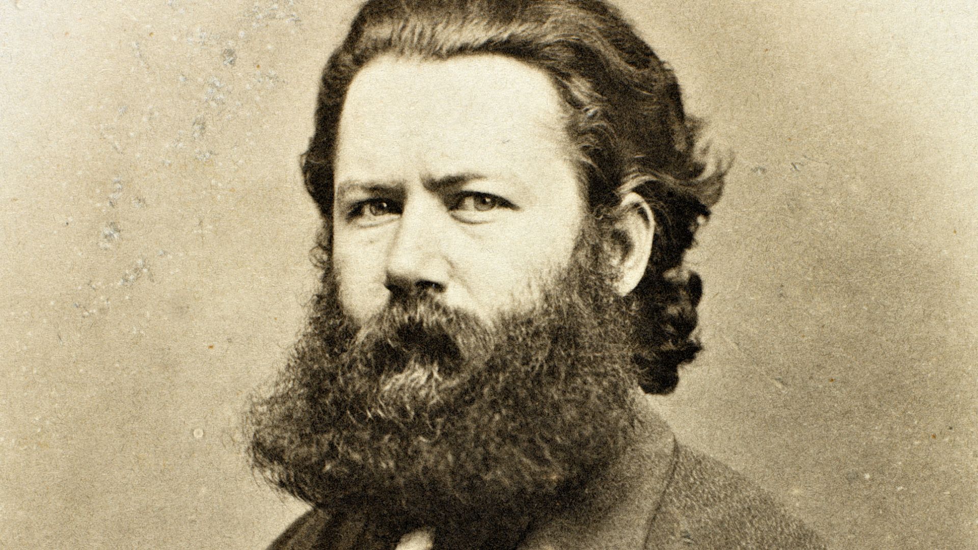 Portrait of Henrik Ibsen, 1863–1864