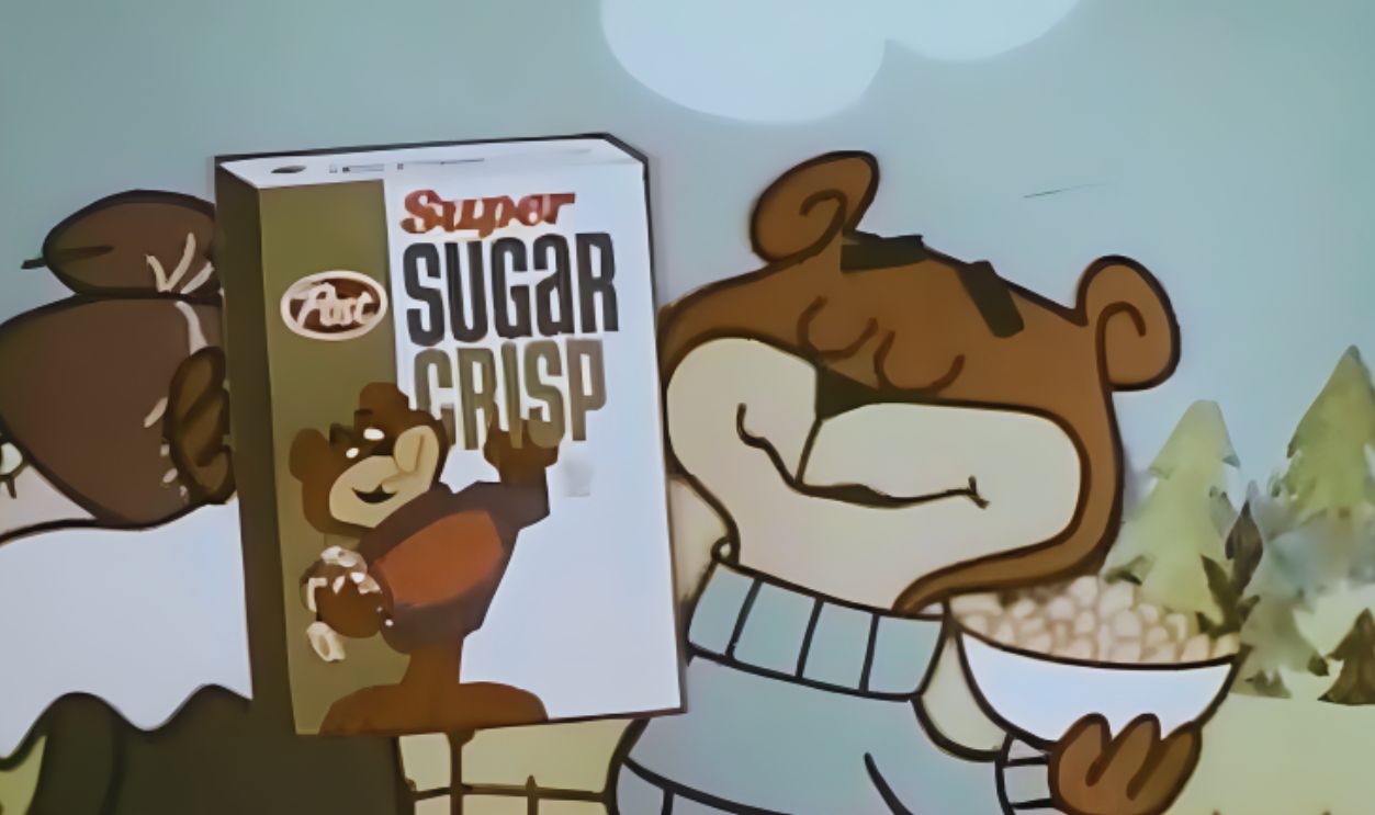 Screenshot from Super Sugar Crisp Commercials (1967–1968)