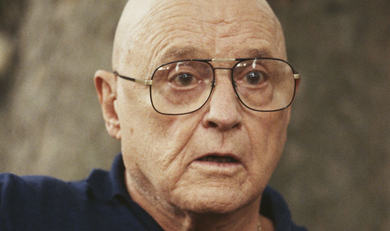 American actor Rod Steiger (1925 - 2002) during the making of the film 'Incognito', 1997.