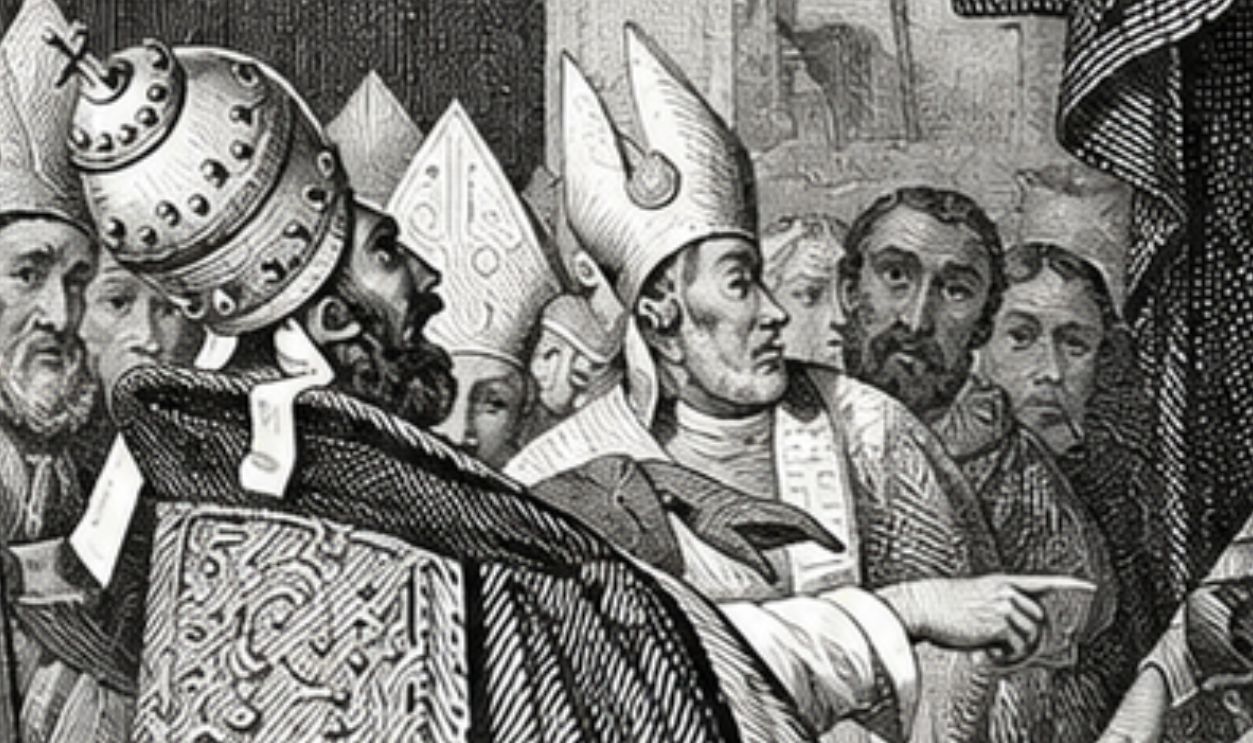File:Cadaver Synod illustration on Maurice de La Châtre's Histoire des papes.jpg