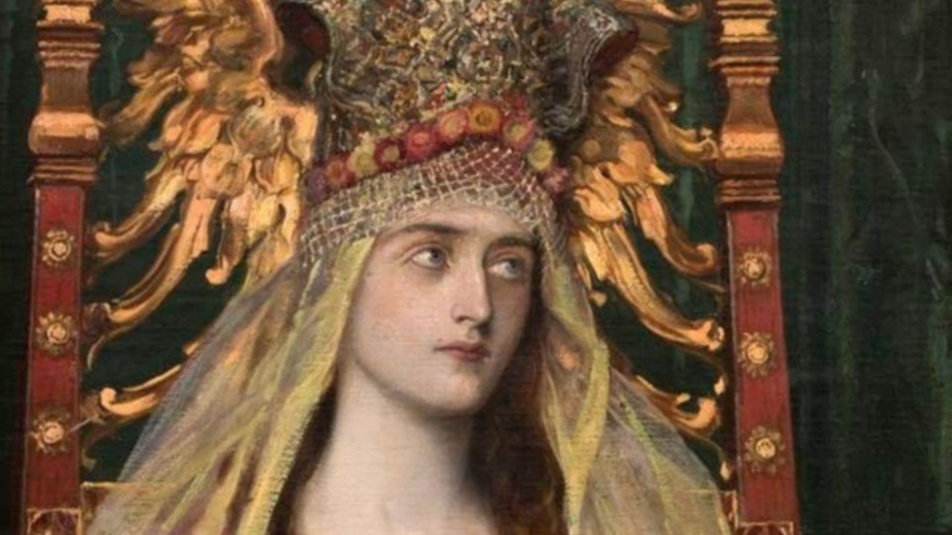 File:Józef Męcina-Krzesz - Królowa Jadwiga.jpg