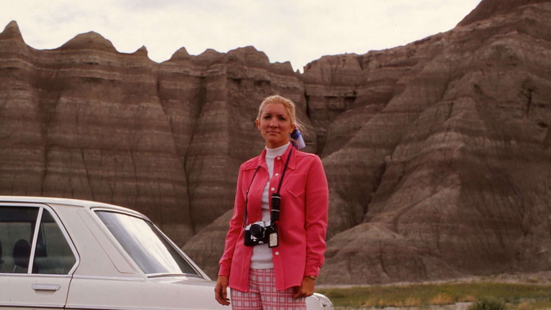 South Dakota   -   Badlands National Monutment   -   Me   -   June 1975