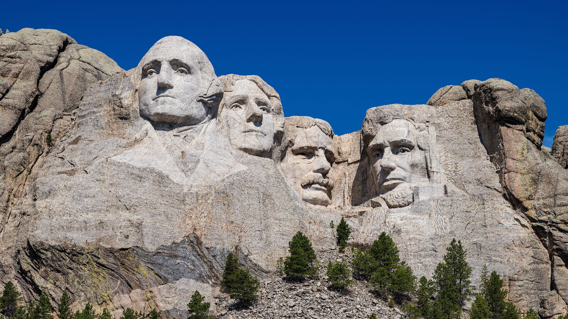 Mount Rushmore National Memorial in South Dakota, United States