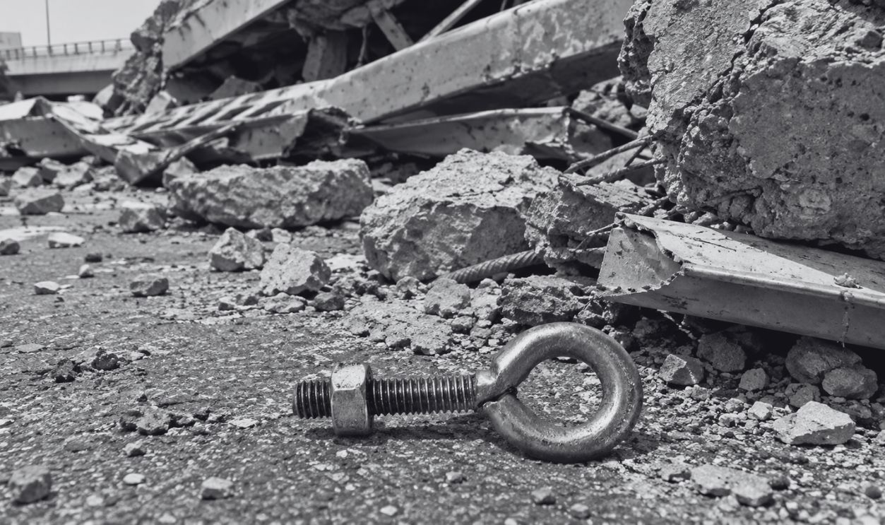 Lifting Nut on the ground