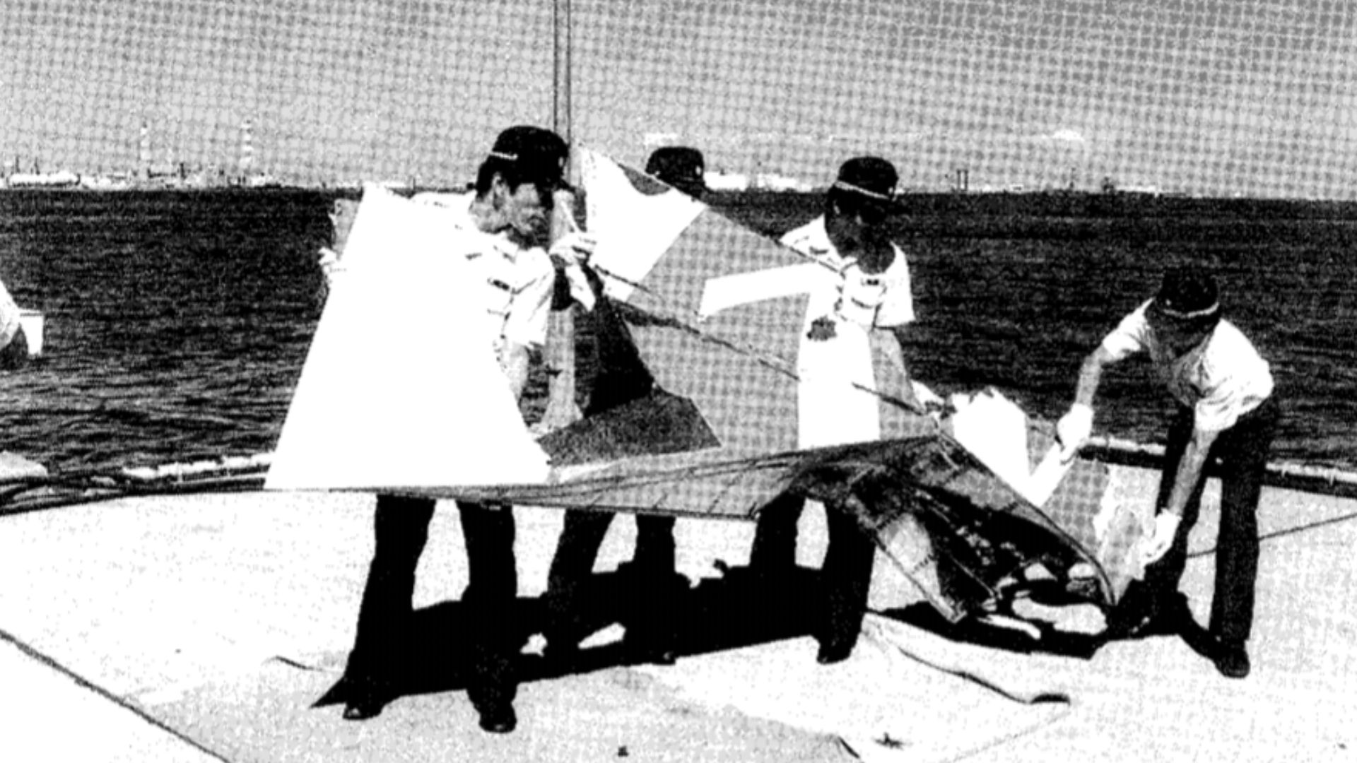 日本航空123便の尾翼部
JTSB公表の報告書より（62-2-JA8119

日本航空(株)所属 ボーイング 747SR-100型 JA8119 群馬県多野郡上野村）