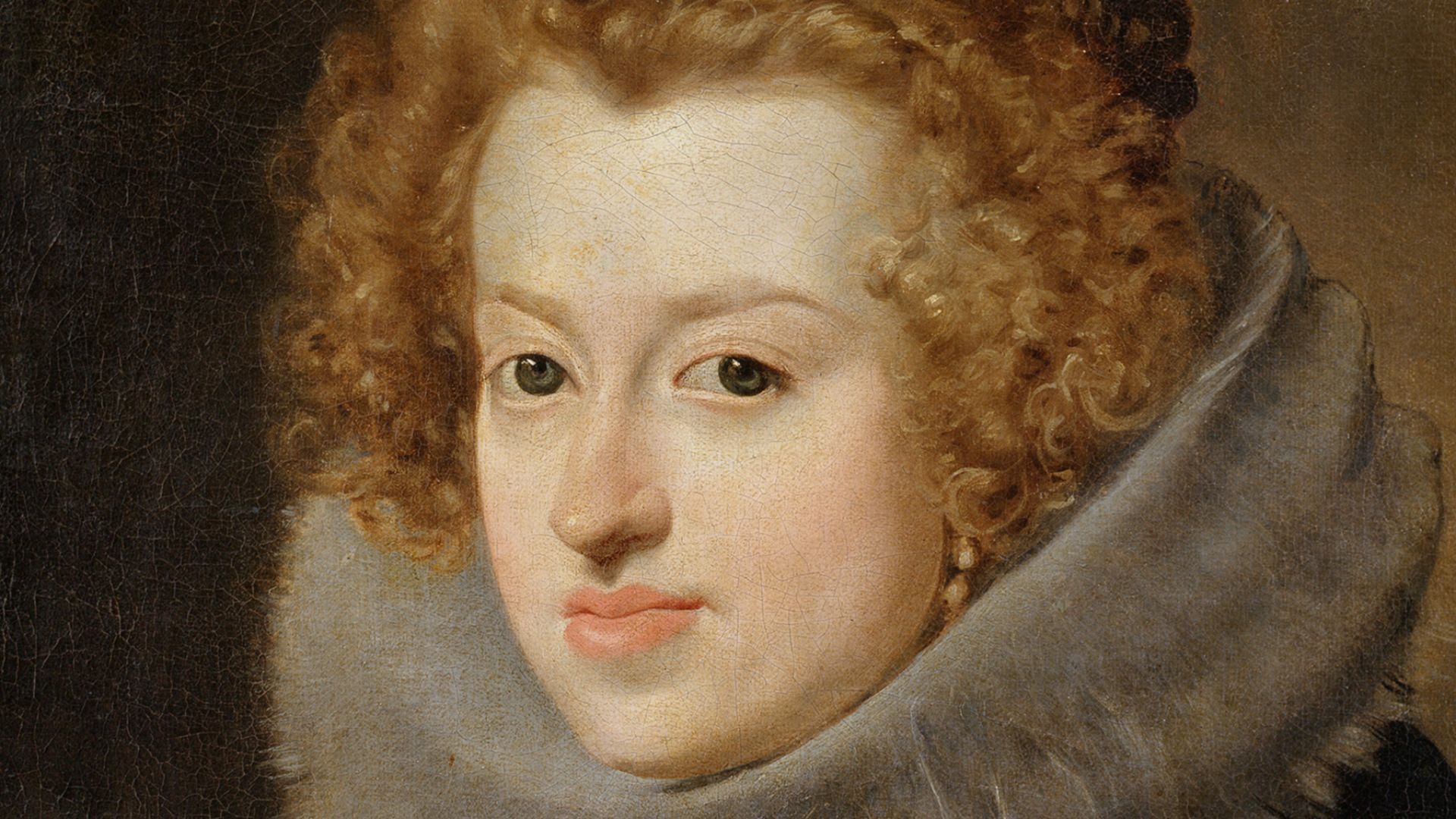 Retrato de la emperatriz María Ana de Austria (1606-1646), que fue hija del rey Felipe III de España y emperatriz consorte del Sacro Imperio Romano Germánico por su matrimonio con el emperador Fernando III de Habsburgo.