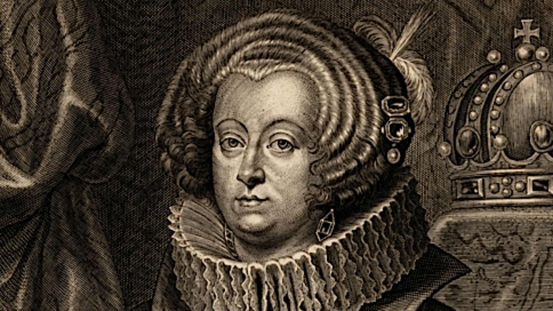 Portrait of Maria Anna of Spain (1606-1646), wife of Ferdinand III, Holy Roman Emperor