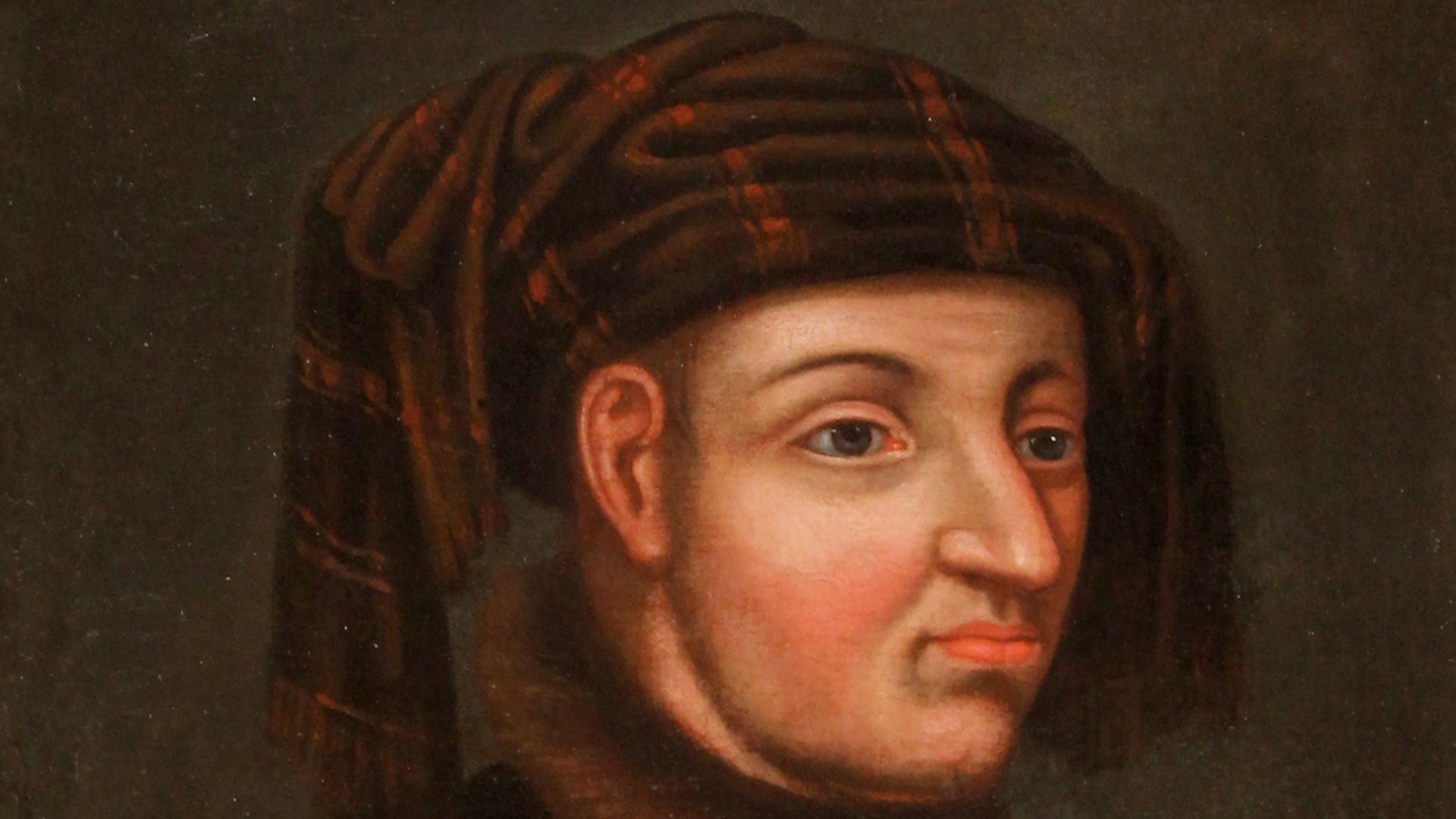 Portrait of Charles VI, King of France.
