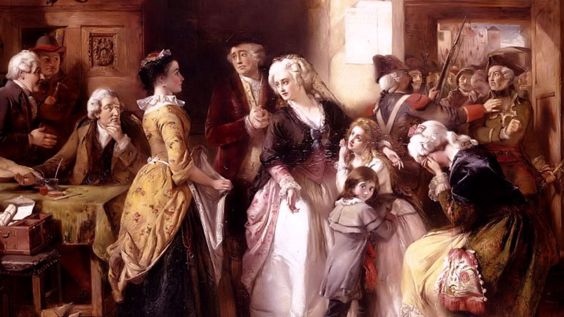File:Arrest of Louis XVI and his Family, Varennes, 1791.jpg