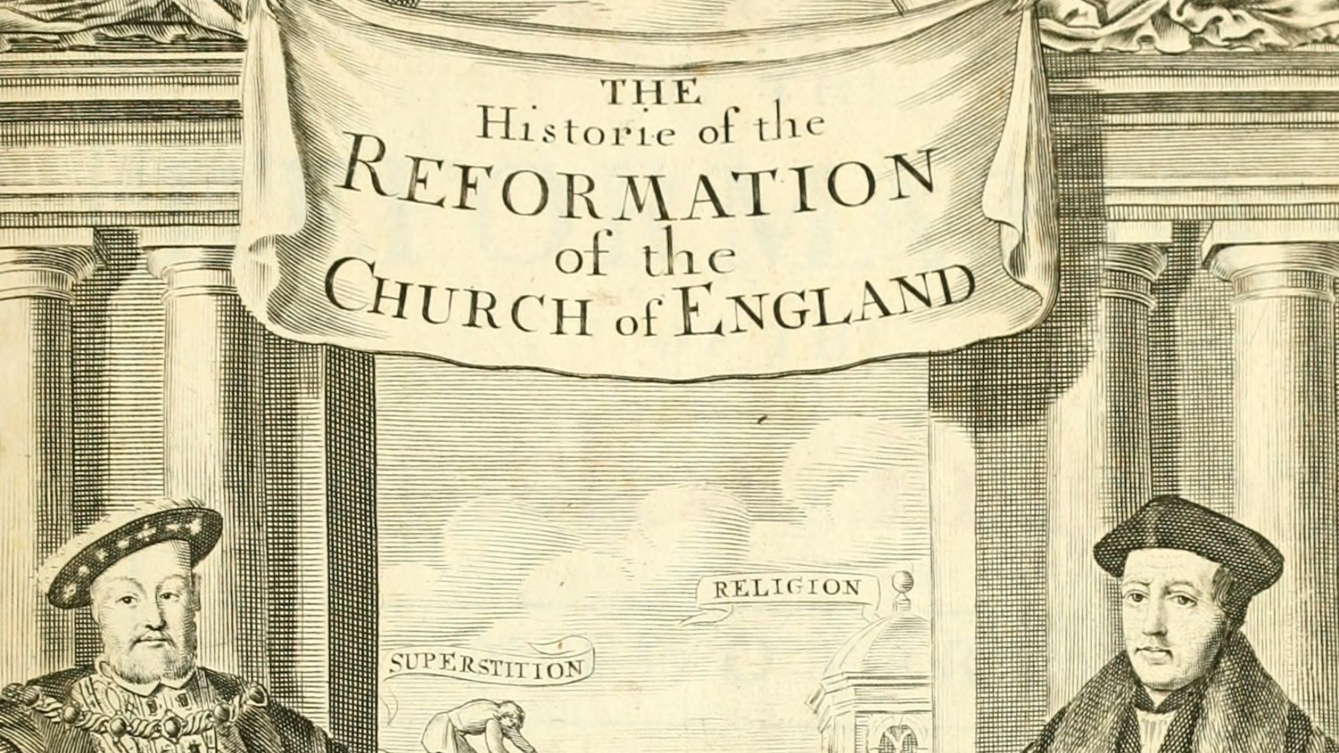 Identifier: reformationofchu01burn (find matches)
Title: The history of the reformation of the Church of England
Year: 1681 (1680s)
Authors:  Burnet, Gilbert, 1643-1715
Subjects:  Reformation
Publisher:  London : Printed by T.H. for Richard Chiswell
Contr