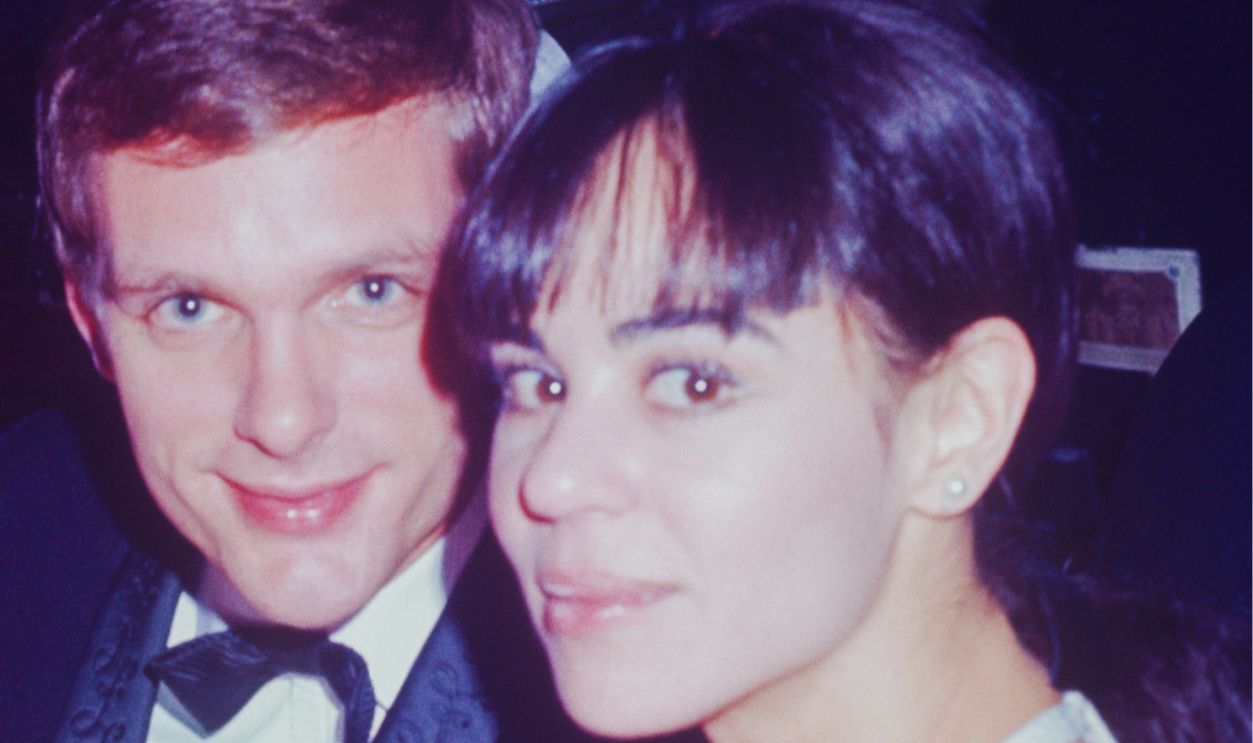 Janice Gero with Brandon DeWilde at a formal dinner; circa 1970; New York. 